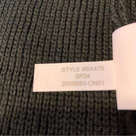 J Crew L Emilie Sweater Lady Jacket with Contrast Trim in Black - Picture 9 of 10